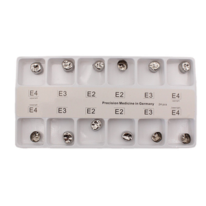Pièces dentaires Dentwish, 12 pièces/boîte, pour adultes/enfants, en acier inoxydable, <span class=keywords><strong>couronne</strong></span> <span class=keywords><strong>dentaire</strong></span> primaire pour enfants - Product Image 2