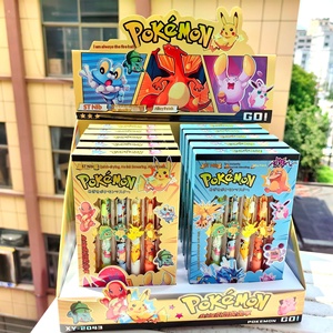 Nuovo Set Pikachu: Penna in Plastica con Patch in Metallo, Penna Stilografica Unisex a Cartone Animato, Nera, Asciugatura Rapida, Non Cancellabile, per Ufficio e Scuola - Product Image 6