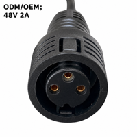 Chargeur de batterie de vélo électrique certifié CE Joyun 120W 48V 2A, prix d'usine, design étanche et durable, adaptateur pour vélo électrique Gazelle