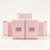Boîte d'emballage cosmétique haut de gamme en papier texturé personnalisé avec impression Pantone CMYK et pelliculage mat