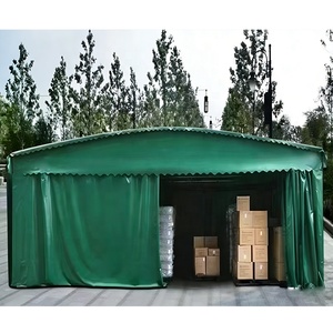   Carpa Plegable Retráctil Ignífuga de PVC - Toldo Móvil Personalizable - Refugio Telescópico para Almacén - Product Image 4