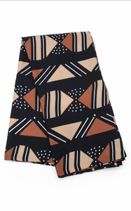 Tissu imprimé pagne wax malien pour femmes, textile ethnique coloré de haute qualité, matériau durable et confortable pour jupe et haut sur mesure - Product Image 2