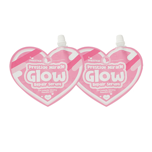 Bán Buôn Hình Trái Tim Sửa Chữa Chất Lỏng Phẳng Spout Gói Tùy Chỉnh In Phẳng Bao Bì Túi Pouch Với Vòi Phun - Product Image 1