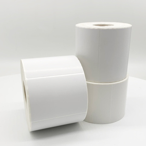 Meilleure vente 100x150 blanc étiquettes thermiques directes produits papier autocollant d'expédition étanche 4x6 bordereau d'expédition express pour le transport - Product Image 4