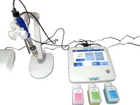High Performance Plastic Bench Top Water pH Testing Equipment LED Display 0.01pH Accuracy Button Analysis Instruments 1 Year