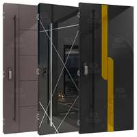 Portes de Sécurité Extérieures à Pivot en Acier de Haute Qualité, Fabriquées en Chine, pour Maison, Porte d'Entrée Principale en Métal