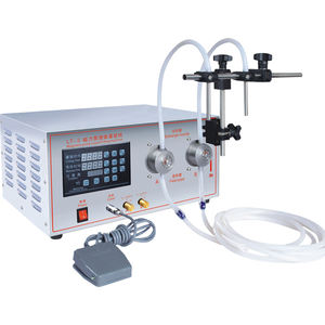 Máquina llenadora de líquidos semiautomática de sobremesa pequeña para bebidas, miel, crema, pasta y aplicaciones químicas - Product Image 2