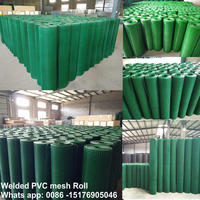 Grillage soudé en plastique vert de 1/2 pouce