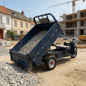 Tricycle électrique 1000W personnalisable avec logo, cadre ouvert 60V, idéal pour la livraison en petite entreprise - Meilleures ventes - Product Image 3