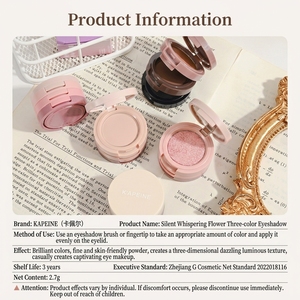 Palette d'ombres à paupières vegan hautement pigmentées mates personnalisées, marque privée, <span class=keywords><strong>maquillage</strong></span> scintillant, ombres à paupières multichromes chatoyantes - Product Image 6