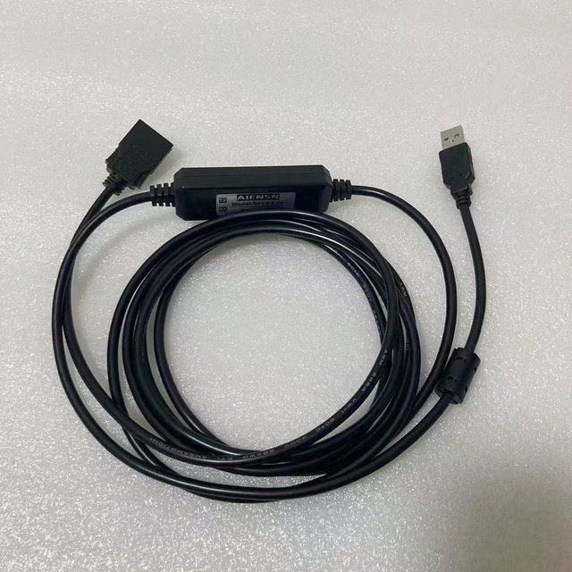 NEW NP4H-CNV 3m Computer USB Adapter Data Cable Working for FUJI Plc Hmi Servo Driver Inverter Communication