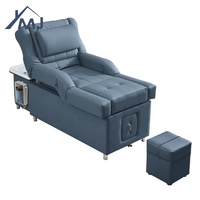 Modernes elektrisches Rückenlift-Behandlungs therapie Wasser zirkulieren des Pediküre-Shampoo-Bett mit Becken