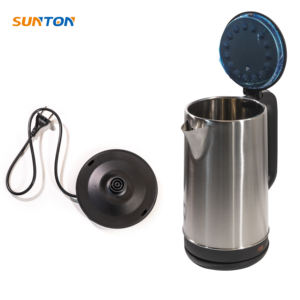 Sunton กาน้ำไฟฟ้าสแตนเลสสตีลสำหรับใช้ในครัวเรือน, 2L ออกแบบโลโก้ได้ตามที่ต้องการ - Product Image 4