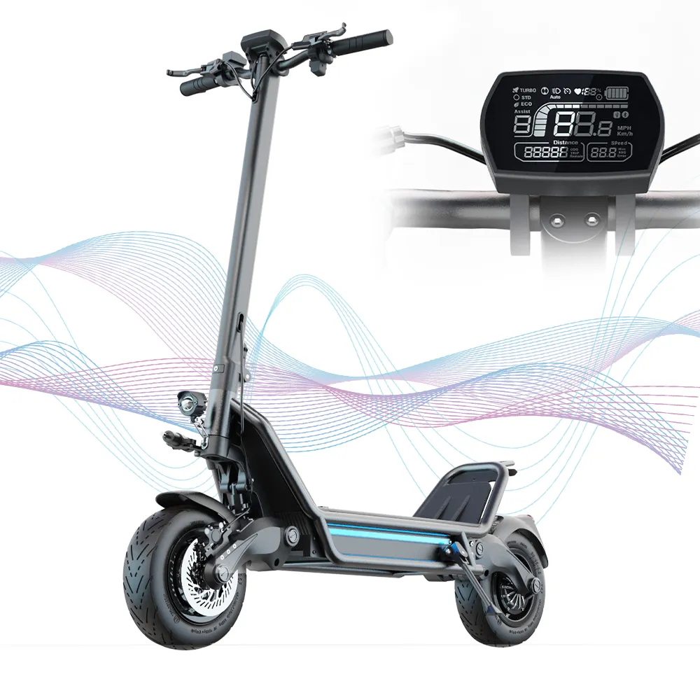 Мощный электрический скутер JOYOR E8, 72 В, 35 А · ч, 1600 Вт * 2 двигателя, вездеходный Электрический скутер для взрослых, 80 км/ч, высокоскоростной Электрический скутер