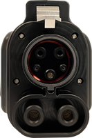 Nouvelle station de charge rapide 250A DC adaptateur GBT vers CCS1 pour voiture électrique avec entrée de sortie de prise GBT pour connecteur de charge CCS EV