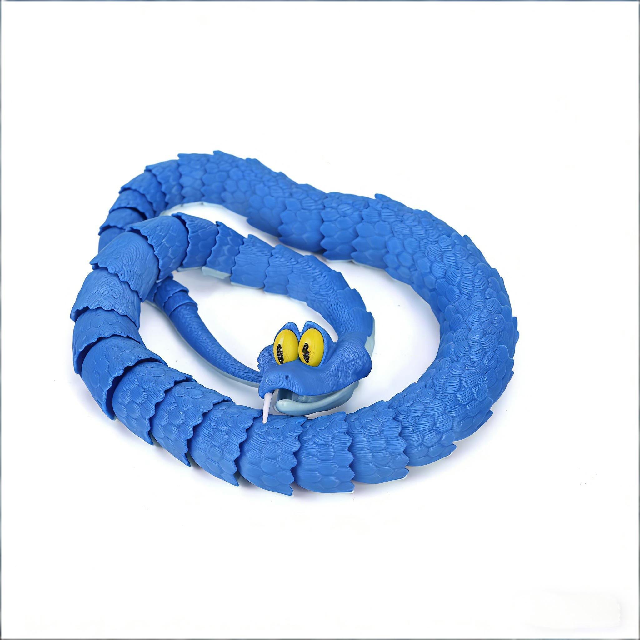 Gary serpiente azul
