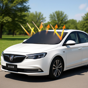 Parasol Plegable para Parabrisas Buick, de Poliéster Negro, Protección Interior, Bloqueador de Calor, Visera Solar para Ventana Delantera de Coche - Product Image 2