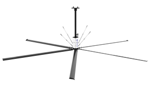 <span class=keywords><strong>Ventilateur</strong></span> géant Hvls 24ft fabriqué sur mesure en plusieurs tailles disponibles <span class=keywords><strong>ventilateur</strong></span> géant hvls adapté aux grandes usines - Product Image 5
