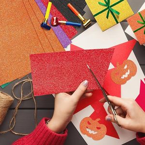 Long lanh bọt tấm với chất kết dính ủng hộ EVA bọt dán cho hàng thủ công dính long lanh bọt cho nghệ thuật dự án - Product Image 4