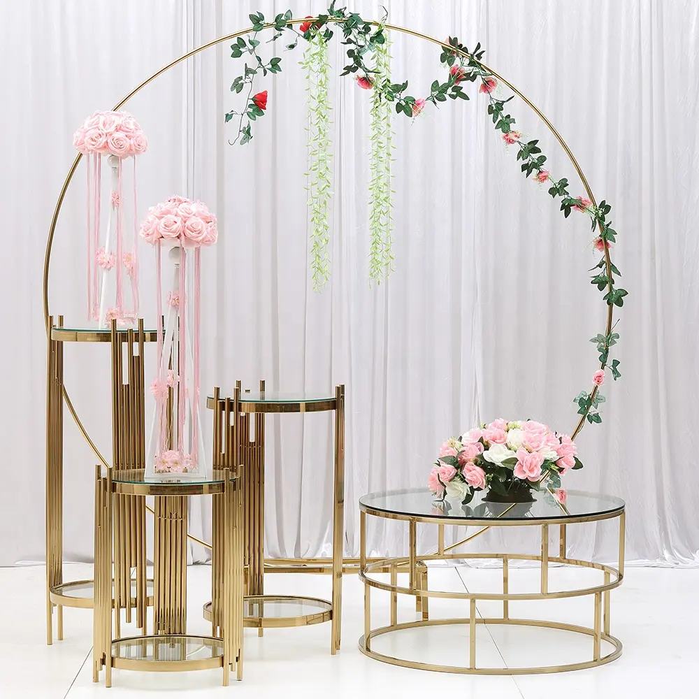 Decorazione per feste decorazione per palcoscenici per eventi supporto per zoccolo puntelli per matrimoni Flower Road Lead Flower pills Wedding Stand