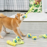Jouets en corde pour chien, modèle RPXK-777, pour la dentition et le nettoyage dentaire, résistants aux morsures, fournis par le fabricant