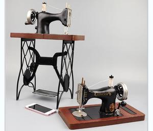 Sewing Machine <strong>Model</strong> Metal <strong>Crafts</strong> With Handmade for Home - Product Image 3