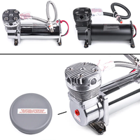 Compresseur d'air portatif pneumatique de chrome de DC12v 200Psi 485C 480C 444C pour le système de suspension pneumatique