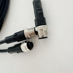 M12连接器，带线航空插头可定制孔位置 - Product Image 6