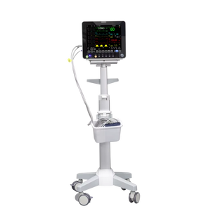 पशु चिकित्सा के लिए रोलिंग स्टैंड पोर्टेबल कार्डियक निगरानी उपकरण के साथ बहु-पैरामीटर रोगी निगरानी - Product Image 6