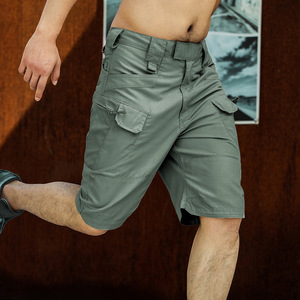 Shorts tactiques urbains pour hommes, séchage rapide, imperméables, en toile, taille mi-haute, pour le travail en extérieur - Product Image 4