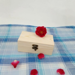 Caja de Madera para Almacenamiento de Aceites Esenciales, Apilable, Rectangular, de Pino, para Regalos, Manualidades, Joyería, 5 cm de Alto, Varios Tamaños, Universal, Individual - Product Image 3