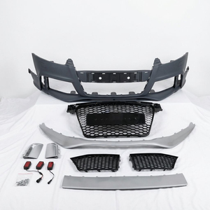 Kit di Aggiornamento Paraurti Anteriore Stile TTRS con Griglia a Nido d'Ape per <span class=keywords><strong>Audi</strong></span> <span class=keywords><strong>TT</strong></span> TTS MK2 8J 2008-2014 - Product Image 4