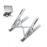 Support d'ordinateur portable en alliage d'aluminium Hauteur réglable Support pliable pour tablette de bureau Support pour ordinateur portable Support pour tablette Soporte Para