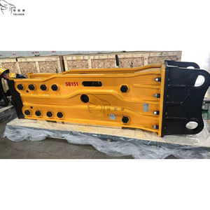 Marteau hydraulique d'excavatrice <span class=keywords><strong>TADA</strong></span> 45-55 tonnes, modèle SB151 d'origine, compatible avec les excavatrices E352, EC500, PC500, SB151, R550, ZX490 - Product Image 5