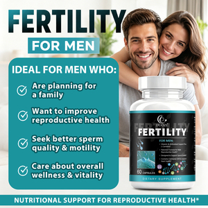 DUOZI Fertilité pour hommes 60 capsules Coenzyme Q10 L-Carnitine Vitamine D3 Soutien antioxydant Santé cardiaque Complément alimentaire - Product Image 2
