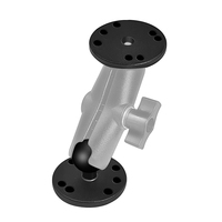 Accessoires de tige de base en aluminium pour l'industrie AMPS Adaptateur à bille de 1.5 ''Support pour tablette de voiture Support pour téléphone portable