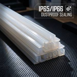 <span class=keywords><strong>Bande</strong></span> d'étanchéité en silicone en forme de L Jacey Industrial, <span class=keywords><strong>joint</strong></span> d'<span class=keywords><strong>angle</strong></span> isolant anti-poussière pour armoire électrique et porte de salle blanche - Product Image 3