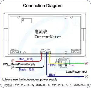 YB5135AI misuratore di isolamento AC LED misuratore di corrente digitale amperometro 200mA 10A 20A 50A 100A <span class=keywords><strong>Micro</strong></span> amperometro Milli Amp Meter ICL7107 - Product Image 6