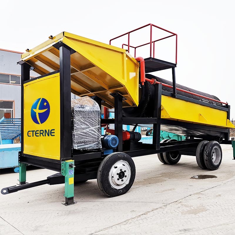 Mobile Mining Equipment Chrome Zircon Iron