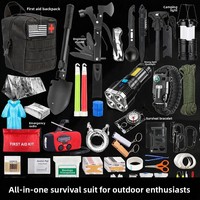 Kit de survie d'urgence pour le camping et les aventures en plein air PTGE TYJA041 - Équipement de survie de Yiwu