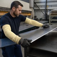 Tissu tricoté en Para-Aramide 300 GSM, ignifuge et antistatique, pour vêtements de protection et vêtements de sécurité industrielle
