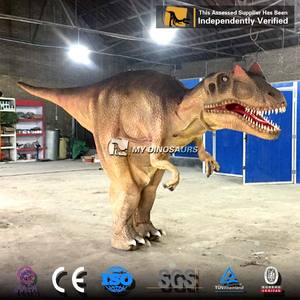 Z MY Dino-disfraz de dinosaurio realista, AC-015 con las piernas ocultos, Animatronic Allosaurus - Product Image 5