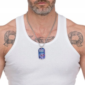 Nouveau Collier Pendentif N40 en Acier Inoxydable, Motif Chien KPOP, Étanche et Inaltérable, Style Kpop pour Hommes et Femmes - Product Image 3