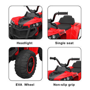 Coche Eléctrico Infantil de Cuatro Ruedas en Oferta, Juguete con Función MP3, Diseño con Control Remoto, Batería Recargable, ATV para Niños para la Playa - Product Image 4