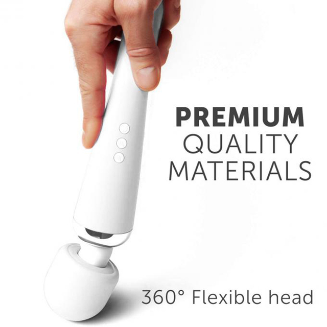 Adult Sex Toy Rechargeable Magic Rechargeable Vibrator, 20 Functions Wand Vibrator Sex Toys for Woman, Hot Selling Body Massager
