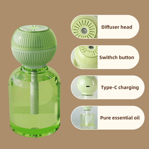热销无水香味雾化器精油扩散器电动充电冷雾香味扩散器机 - Product Image 4