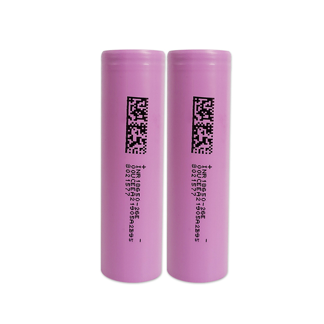 18650 2600mAh 5C 3.7V Cylindrical Lithium Ion Battery Rechargeable Cell for Electric Bicycle Scooter Motorcycle Battery Pack