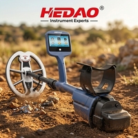 Détecteur de métaux HEDAOKenwood, détecteur de métaux portatif avec grande bobine de recherche, écran tactile