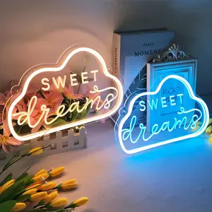 Lâmpada de corda personalizada comercial, nome anime, letras, festa de eventos, led neon, sinal luz