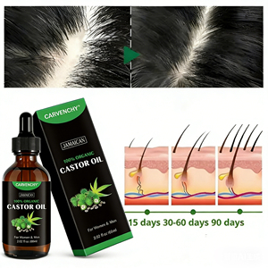 Aceites Puros para el Crecimiento del Cabello, Aceite Esencial Natural, Aceite de <span class=keywords><strong>Ricino</strong></span> Prensado en Frío, Aceite de <span class=keywords><strong>Ricino</strong></span> Negro Jamaicano para el Crecimiento del Cabello - Product Image 1